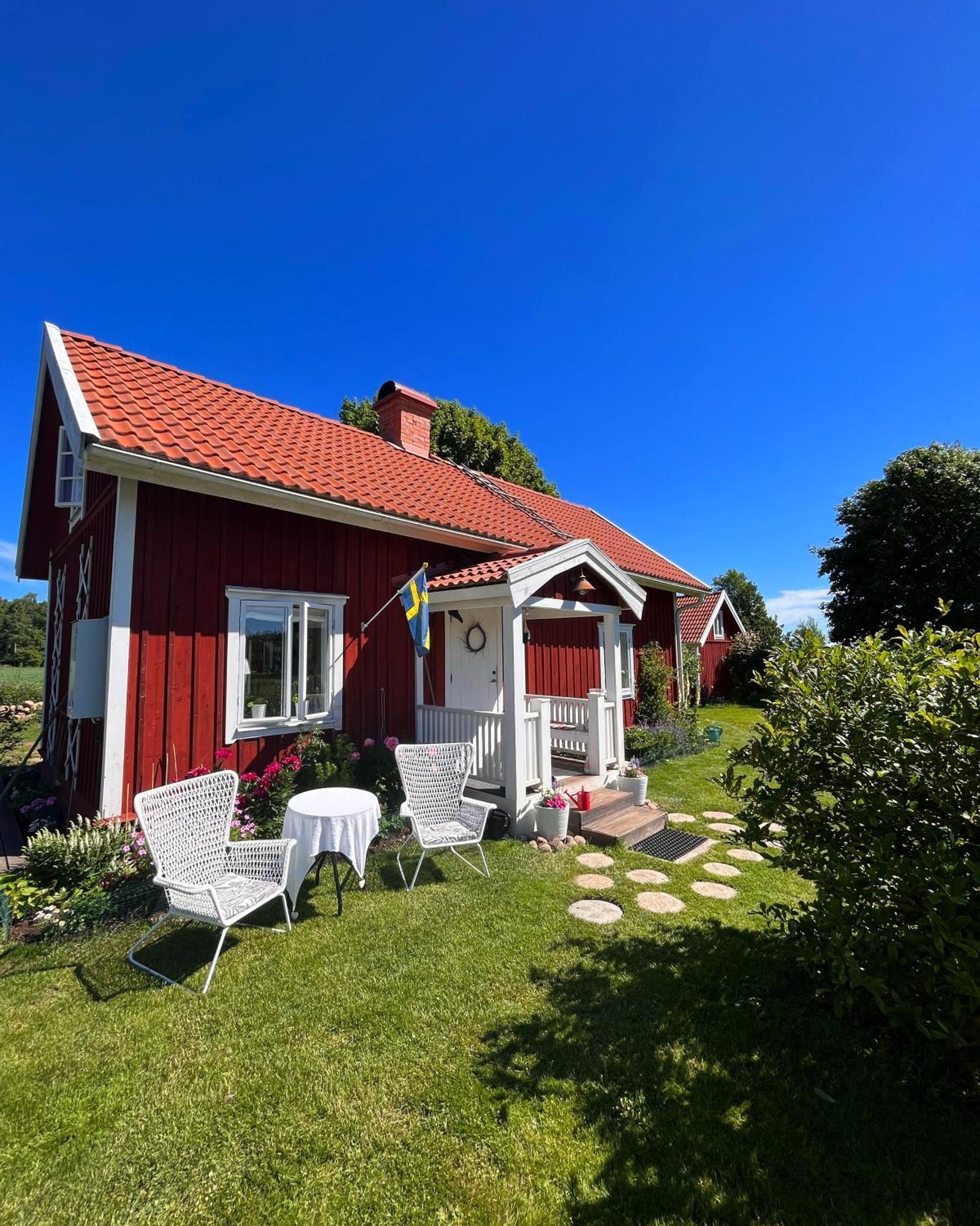 Lavendeltorpet Bed & Breakfast Haggum Bagian luar foto